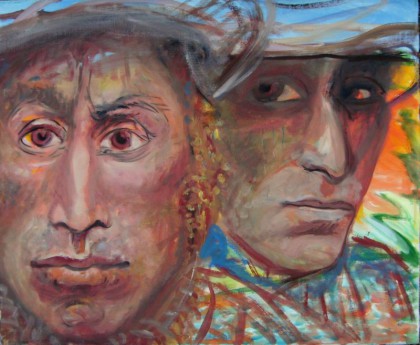 Hochlandindianer aus Peru